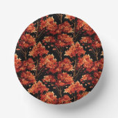 Bols En Carton Graphique Motif sans couture Red Fall Maple Tree (Recto)