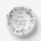 Bols En Carton Green Eucalyptus Botanical Graduical Party (Recto)