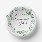 Bols En Carton Green Eucalyptus Feuille Botanical Engagement Part (Recto)