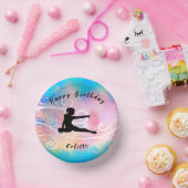 Bols En Carton Gymnastique Joyeux Anniversaire Custom Swirl (Fête)