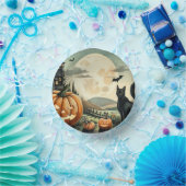 Bols En Carton Halloween/Automne/Automne/citrouille/chat (Fête)