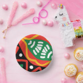 Bols En Carton Histoire noire Mois Géographie Plaques papier (Fête)