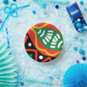 Bols En Carton Histoire noire Mois Géographie Plaques papier (Fête)