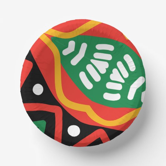 Bols En Carton Histoire noire Mois Géographie Plaques papier (Recto)