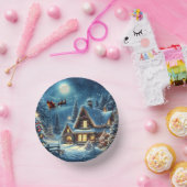 Bols En Carton Hiver/Père Noël/Noël/Neige (Fête)