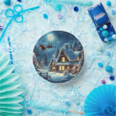 Bols En Carton Hiver/Père Noël/Noël/Neige (Fête)