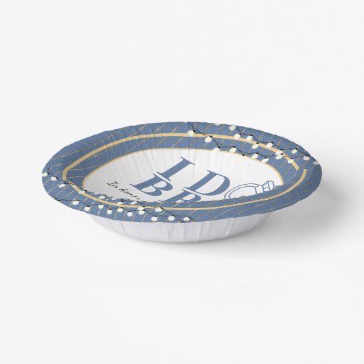 Bols En Carton I Do BBQ Engagement Party Couples Douche (Angulaire)