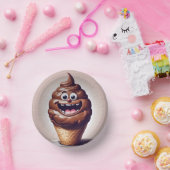 Bols En Carton Ice Cream Days - mignon boule (Fête)