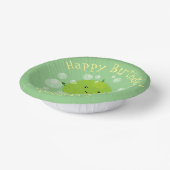 Bols En Carton Illustration de bulles de chaux vert mou (Angulaire)