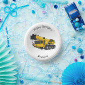 Bols En Carton Illustration de camion de grue (Fête)