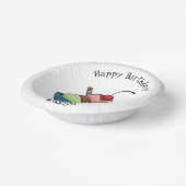 Bols En Carton Illustration de crème glacée (Angulaire)