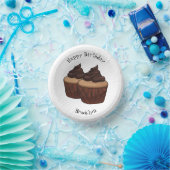 Bols En Carton Illustration de Cupcake (Fête)
