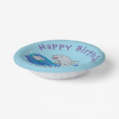 Bols En Carton Illustration de dauphins heureux adorables (Angulaire)