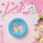 Bols En Carton Illustration de dessin de chien de Havan (Fête)