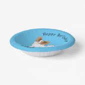 Bols En Carton Illustration de dessin pour chien de Papillon (Angulaire)