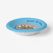 Bols En Carton Illustration de dessin sur les céréales (Angulaire)