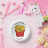 Bols En Carton Illustration de frites (Fête)