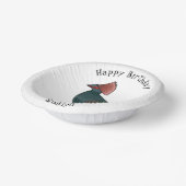 Bols En Carton Illustration de la caricature d'oiseau perdrix en (Angulaire)