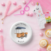 Bols En Carton Illustration de la carotte de vélo (Fête)