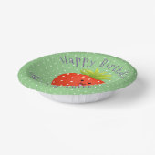 Bols En Carton Illustration de la fraise Cute kawaii (Angulaire)