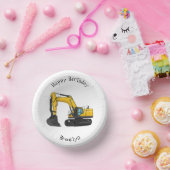 Bols En Carton Illustration de la pelle Crawler (Fête)