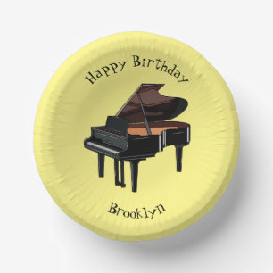 Bols En Carton Illustration de piano
