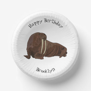 Bols En Carton Illustration de Walrus