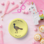 Bols En Carton Illustration d'oiseau de curassow (Fête)