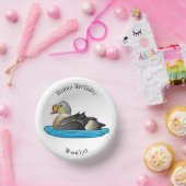 Bols En Carton Illustration d'oiseau de l'eider King (Fête)