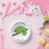 Bols En Carton Illustration du caméléon de la parson (Fête)