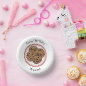 Bols En Carton Illustration du cookie de puce à chocolat (Fête)