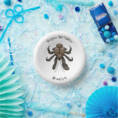 Bols En Carton Illustration du crabe de coco (Fête)