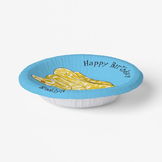 Bols En Carton Illustration du serpent python birman (Angulaire)