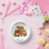 Bols En Carton Illustration d'un camion de nourriture pour chien  (Fête)