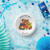 Bols En Carton Illustration d'un camion de nourriture pour chien  (Fête)