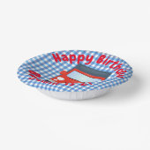 Bols En Carton Illustration d'un joli camion rouge (Angulaire)