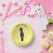 Bols En Carton Illustration d'un oiseau de cobaye de palme (Fête)