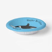 Bols En Carton Illustration d'une baleine tueuse (Angulaire)