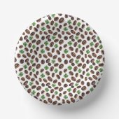 Bols En Carton Irish Coffee Beans and Shamrocks Funny Design (Recto)