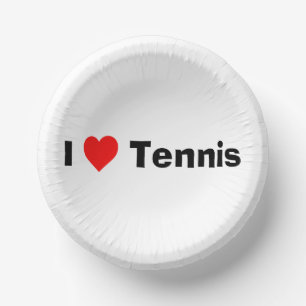 Bols En Carton J'aime le tennis