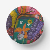 Bols En Carton Jardin Abstrait (Recto)