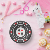 Bols En Carton jeu de puce de poker mignonne Casino (Fête)