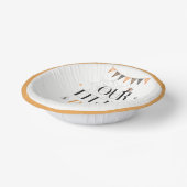 Bols En Carton Joli Citrouille Halloween Baby shower Little Boo (Angulaire)