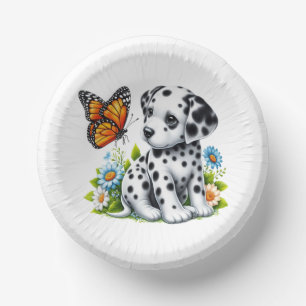 Bols En Carton Joli(e) ami(e) dalmate/papillon