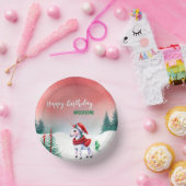 Bols En Carton Jolie licorne Père Noël fête de Noël (Fête)