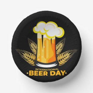 Bols En Carton Journée internationale de la bière