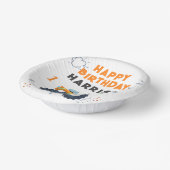 Bols En Carton Joyeux Anniversaire Moderne Monster Car Trucks Nom (Angulaire)