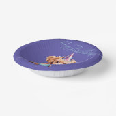 Bols En Carton Joyeux caniche d'anniversaire avec Casquette de fê (Angulaire)