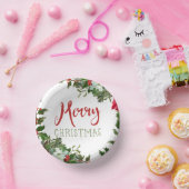 Bols En Carton Joyeux Noël de verdure (Fête)