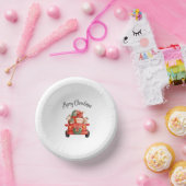 Bols En Carton Joyeux Noël Papier Bowles Vaisselle (Fête)